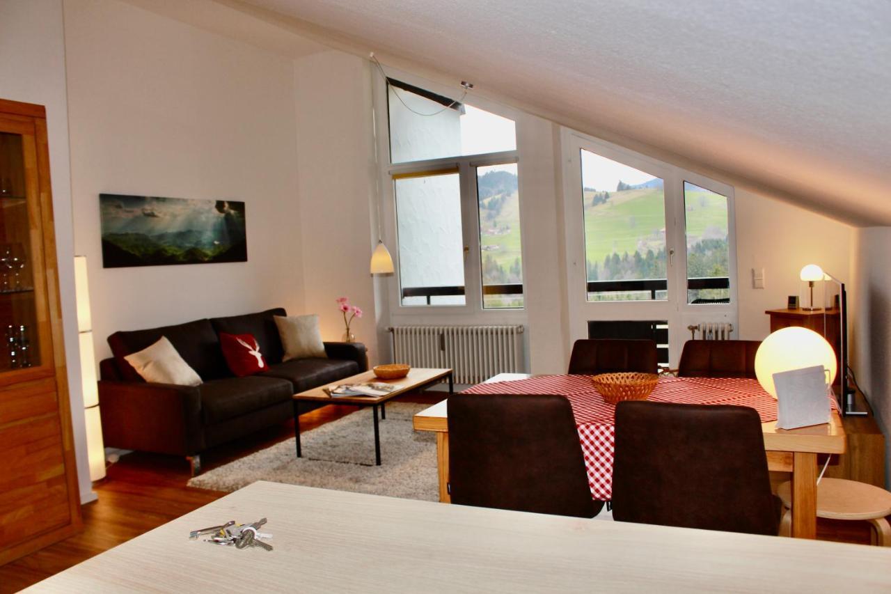 FeWo Bergwiese Oberstaufen/Steibis Exterior foto